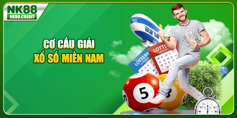 Cơ cấu giải xổ số miền nam